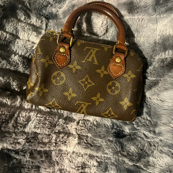 Louis Vuitton, Bags, Copy Mini Louis Vuitton Speedy Bag